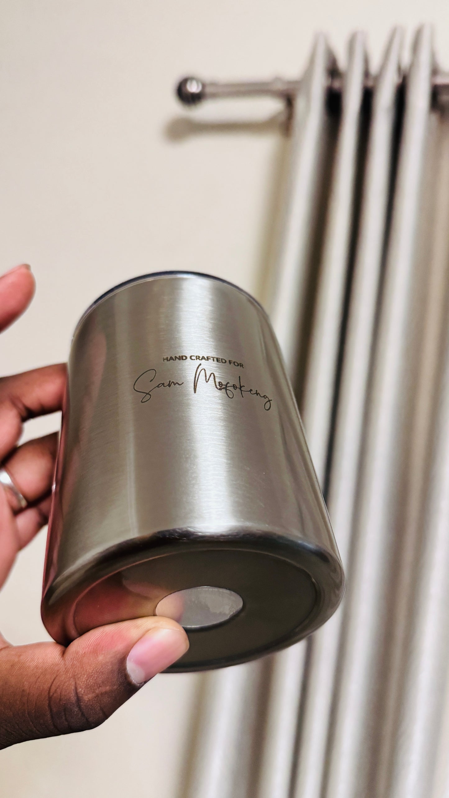Personalised Whiskey tumbler