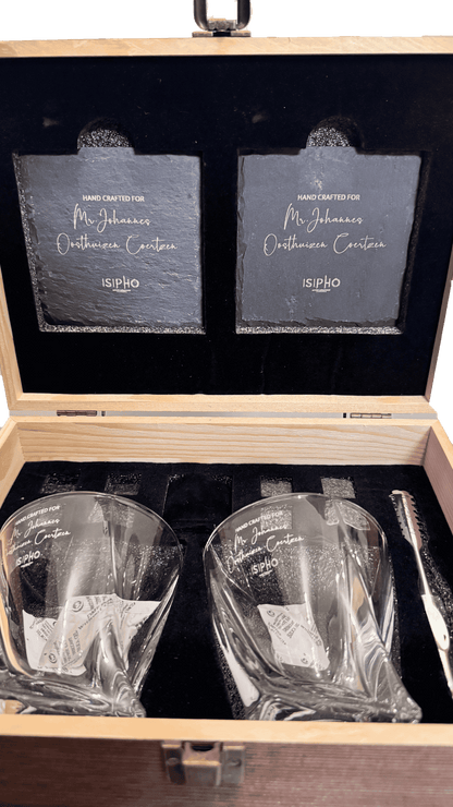 Double Glass Premium Whiskey Set