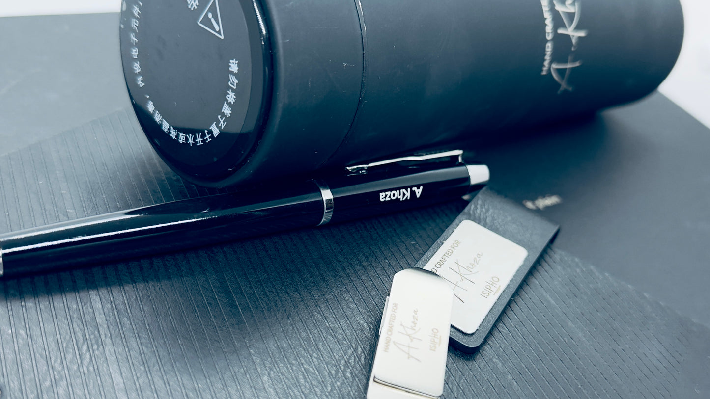 Premium Diary + Pen + 16GB USB +Smart Bottle with LED temperature display Gift Box