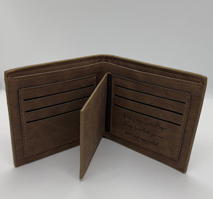 Premium Men's PU Leather Wallet