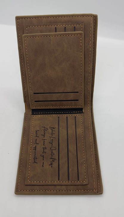 Premium Men's PU Leather Wallet