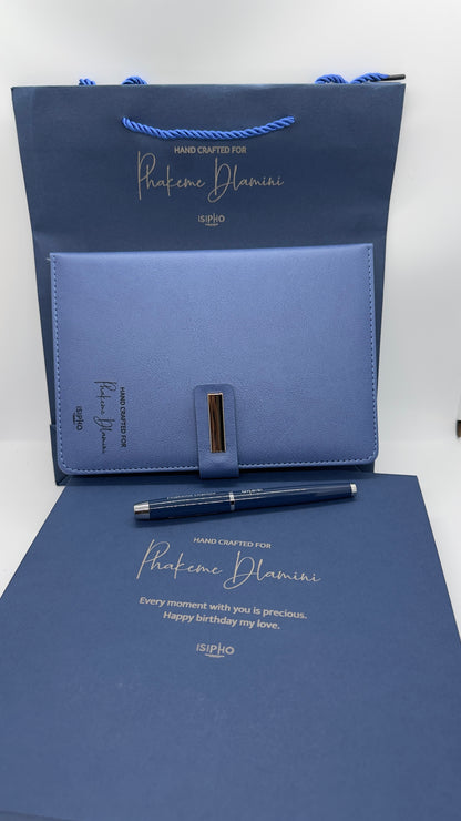 Diary + Pen Personalised Gift Set