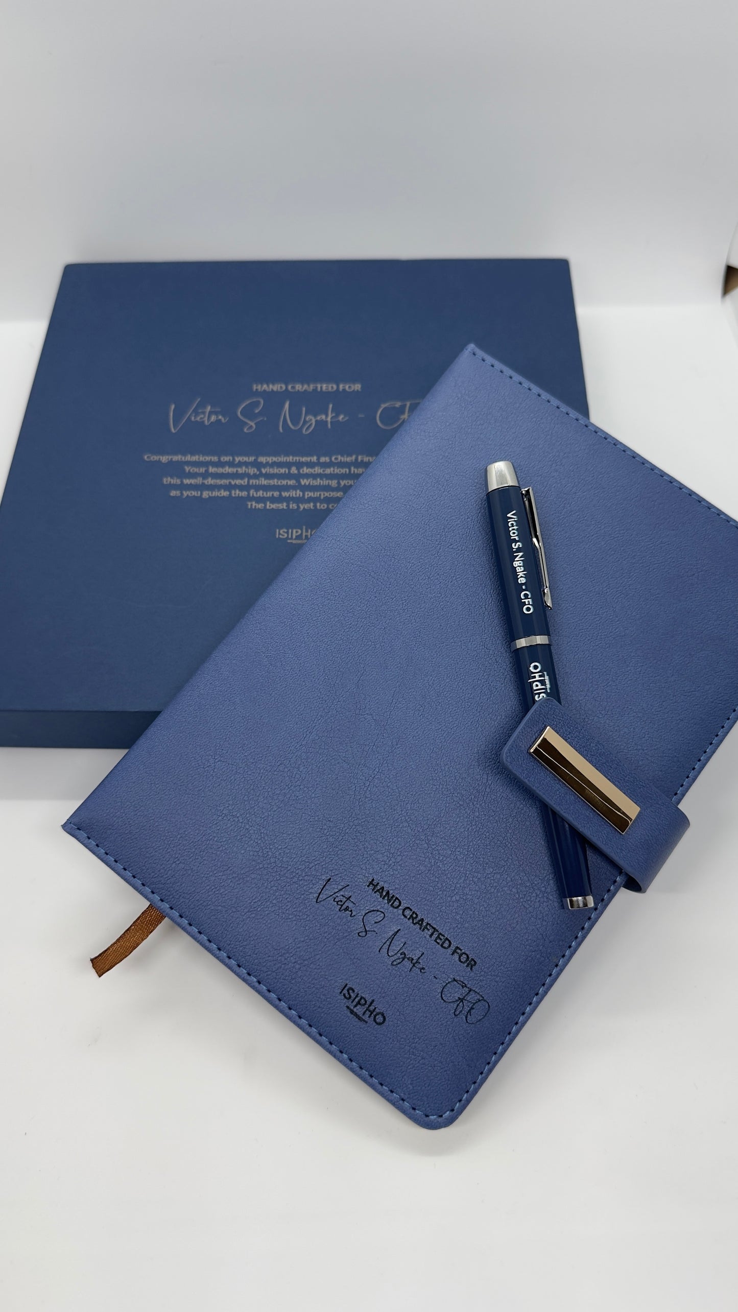 Diary + Pen Personalised Gift Set