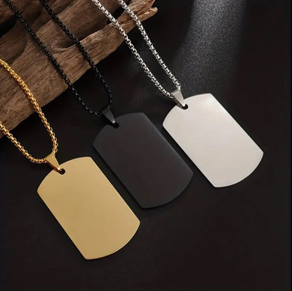 Dog Tag Necklace