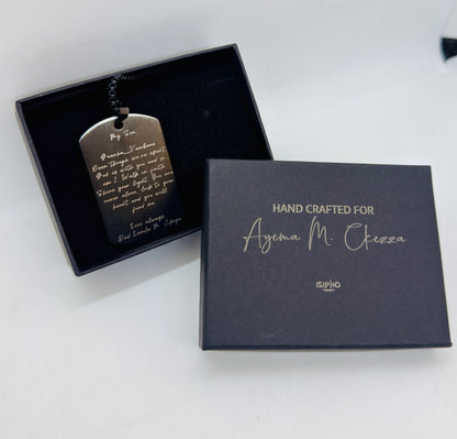 Dog Tag Necklace