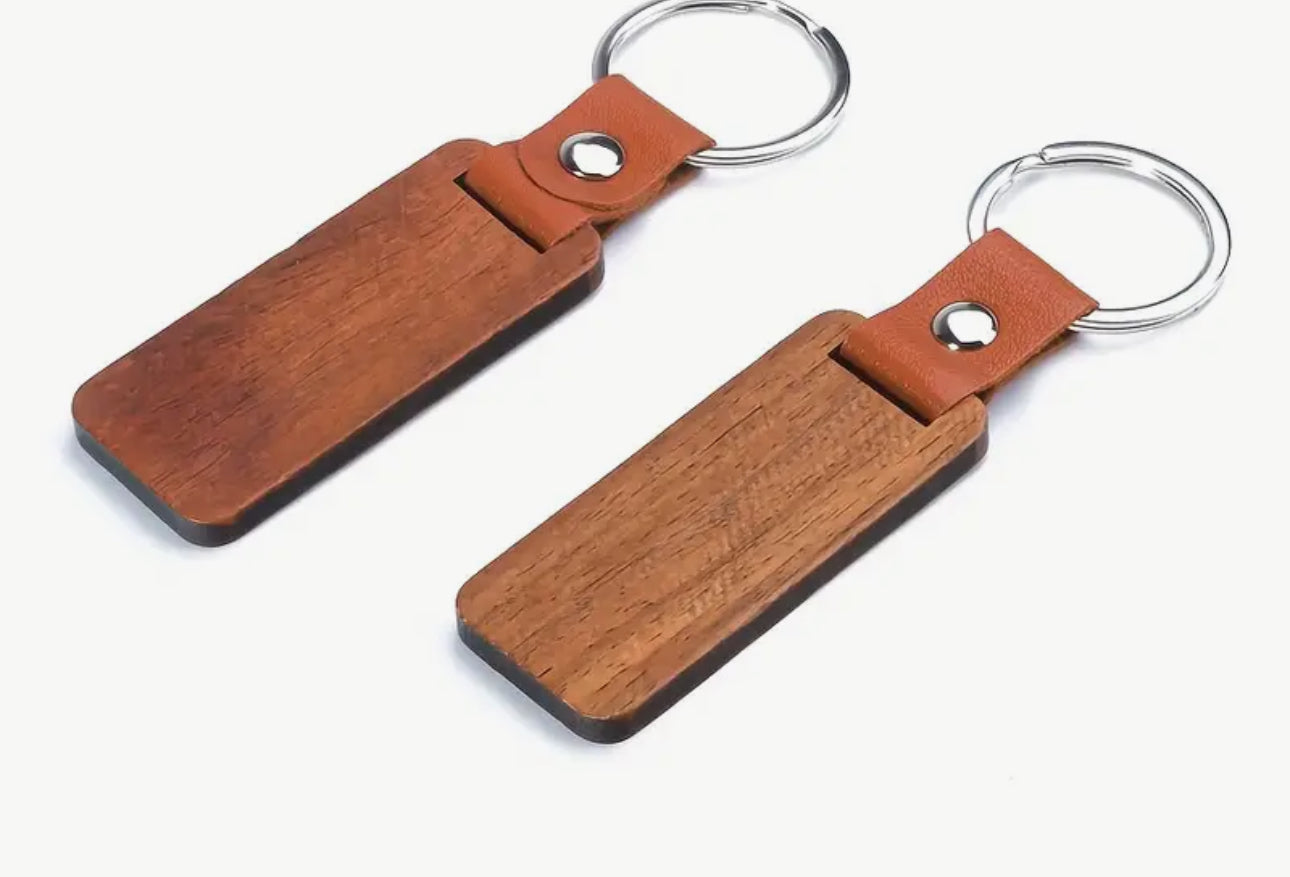 Wooden Keyring