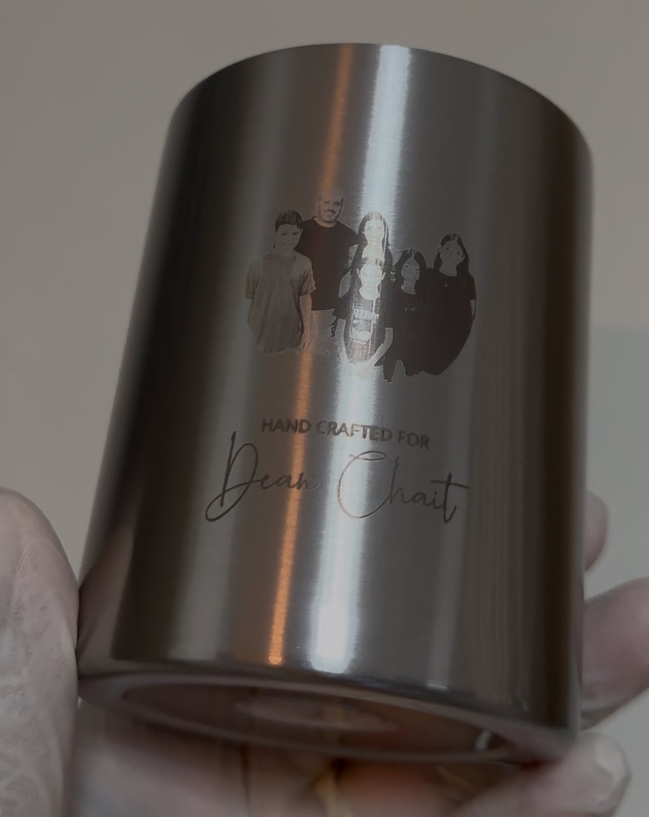 Personalised Whiskey tumbler