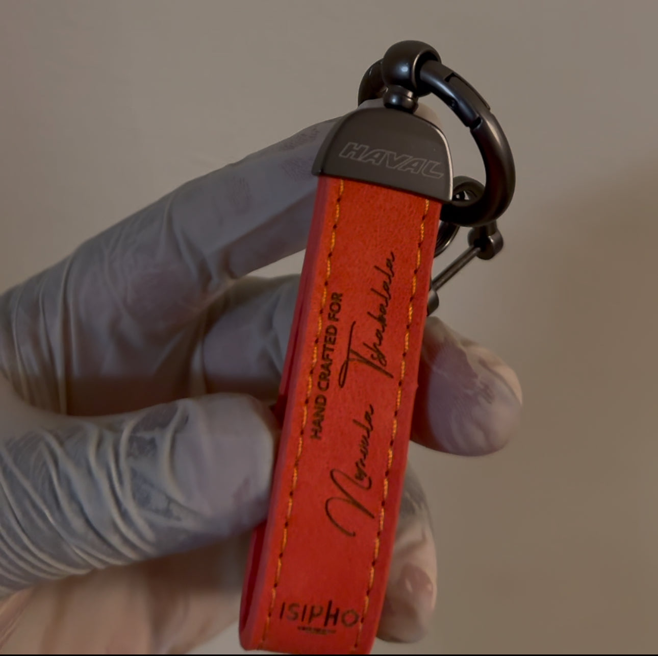 PU Leather Keyring