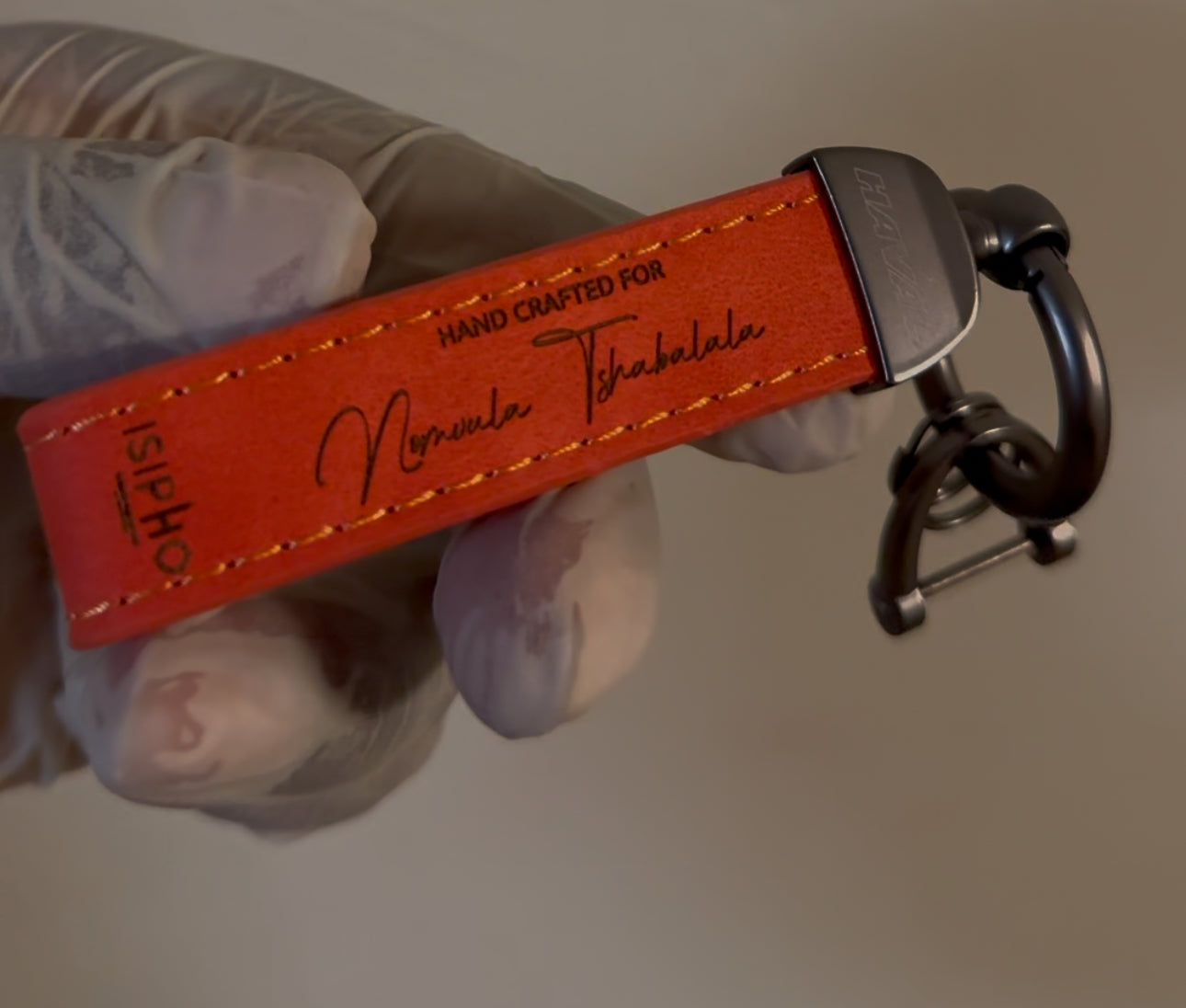 PU Leather Keyring
