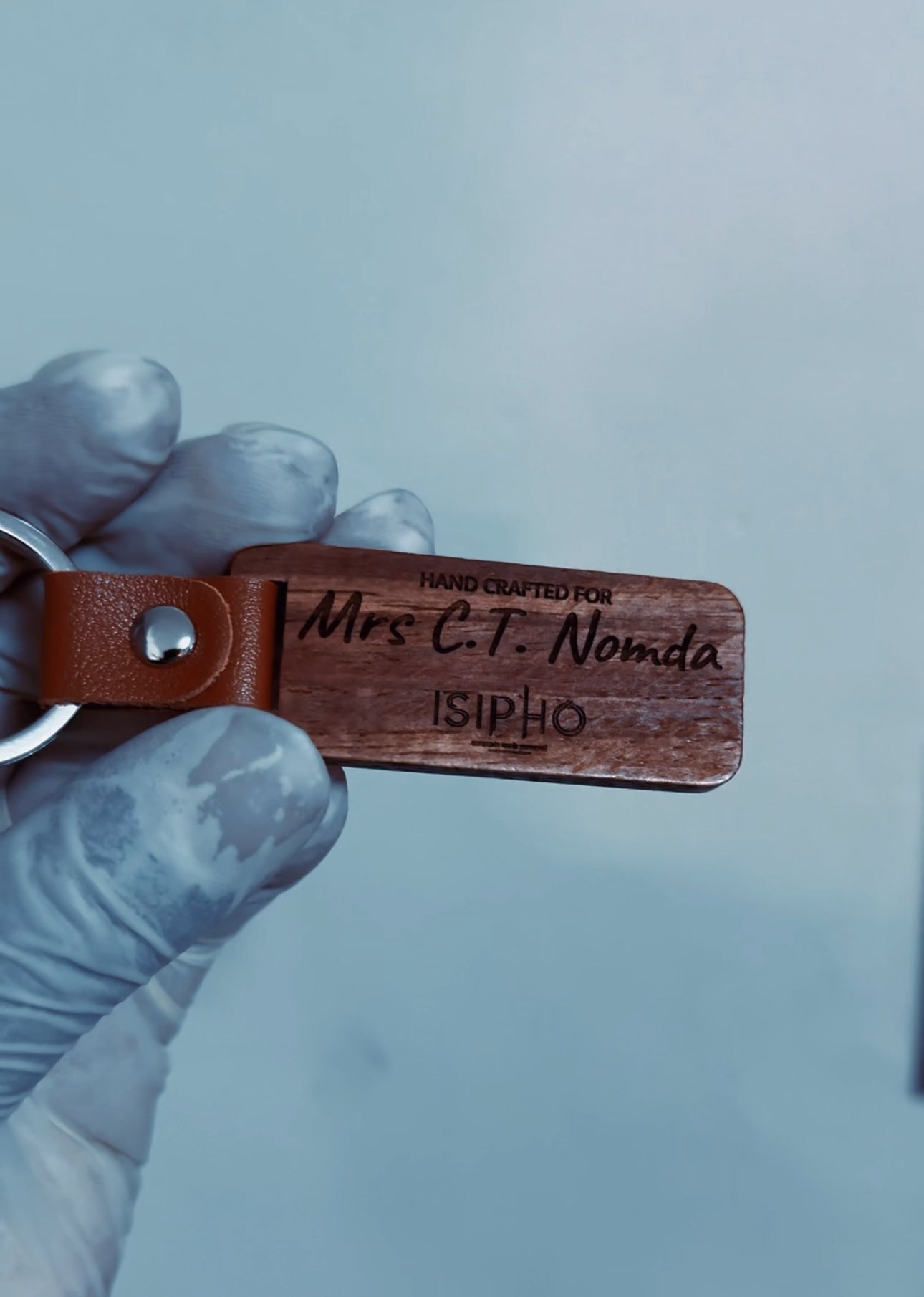 Wooden Keyring