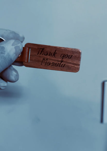 Wooden Keyring