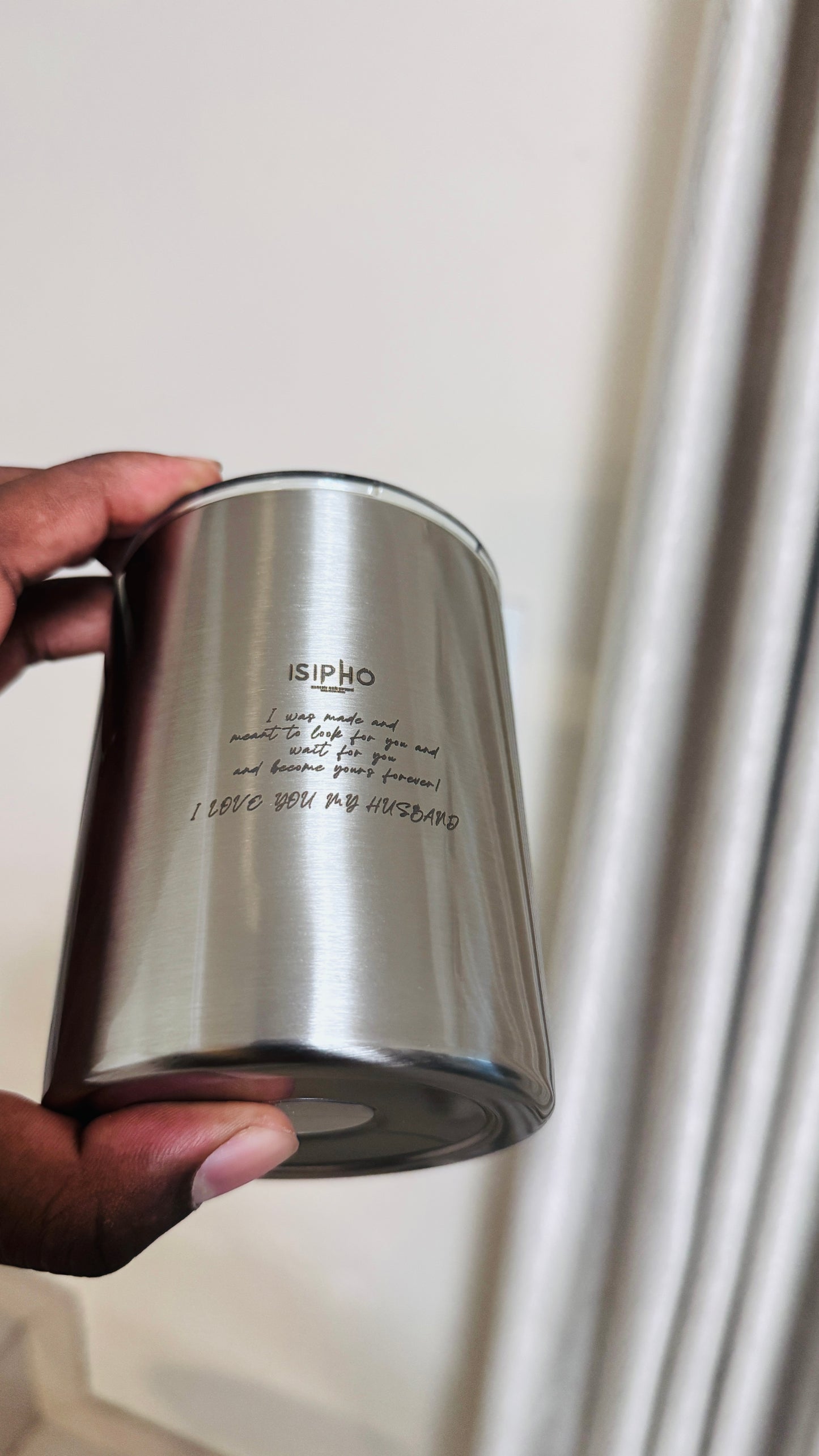 Personalised Whiskey tumbler