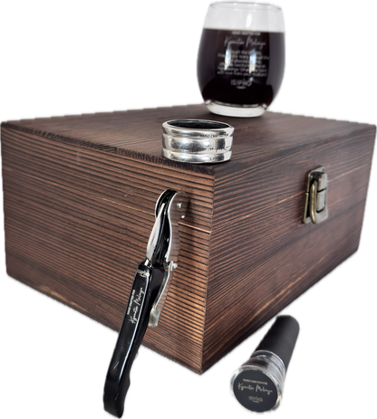 Double Stemless Wine Glass Premium Set