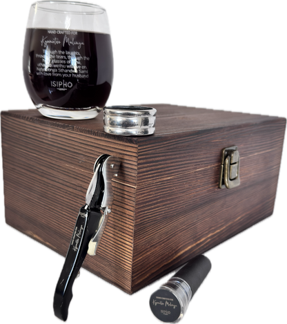 Double Stemless Wine Glass Premium Set