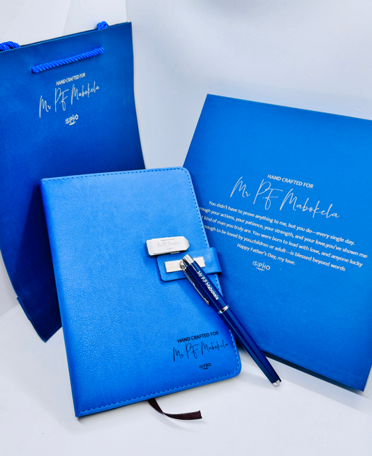 Diary + Pen Personalised Gift Set
