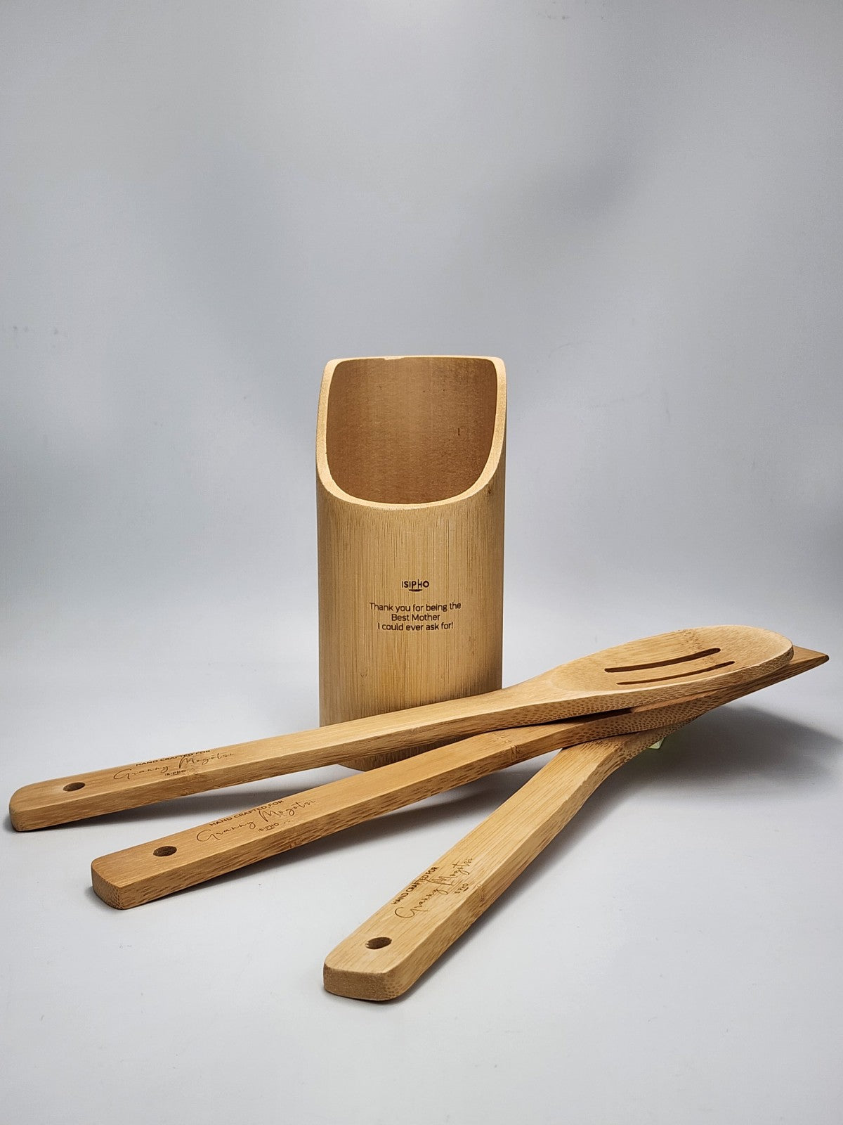 Bamboo Utensils Set