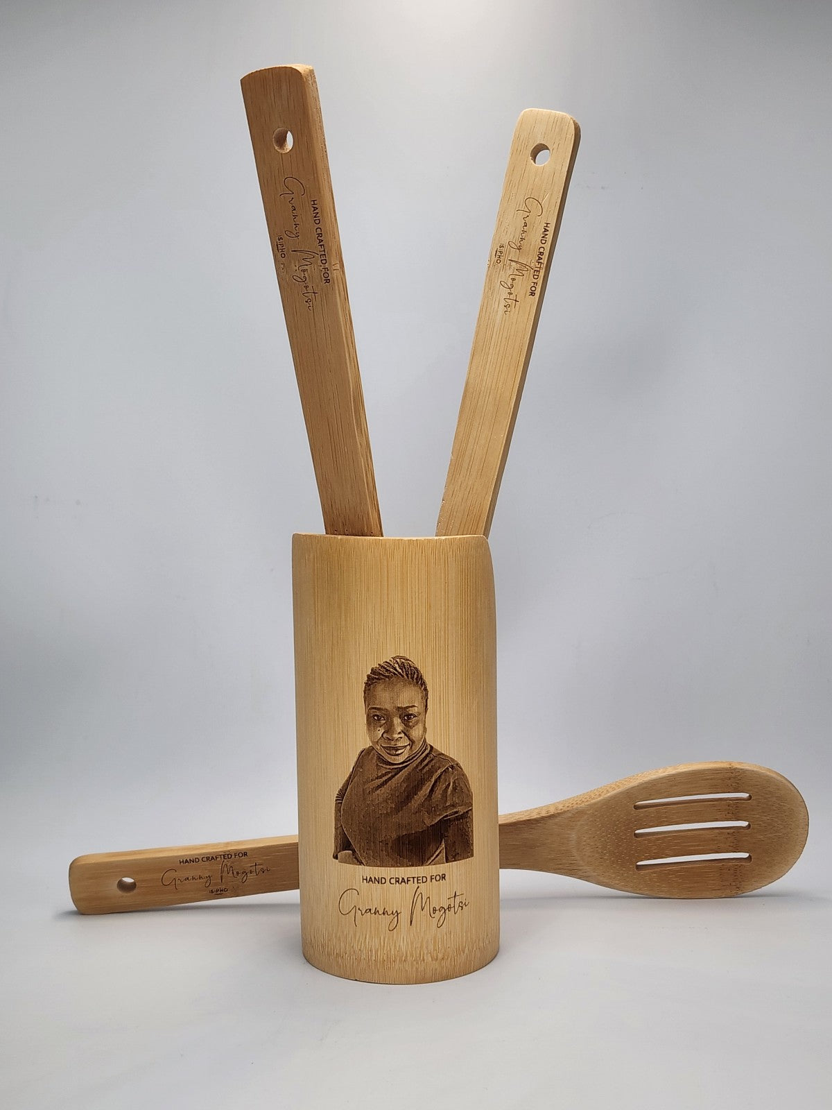 Bamboo Utensils Set