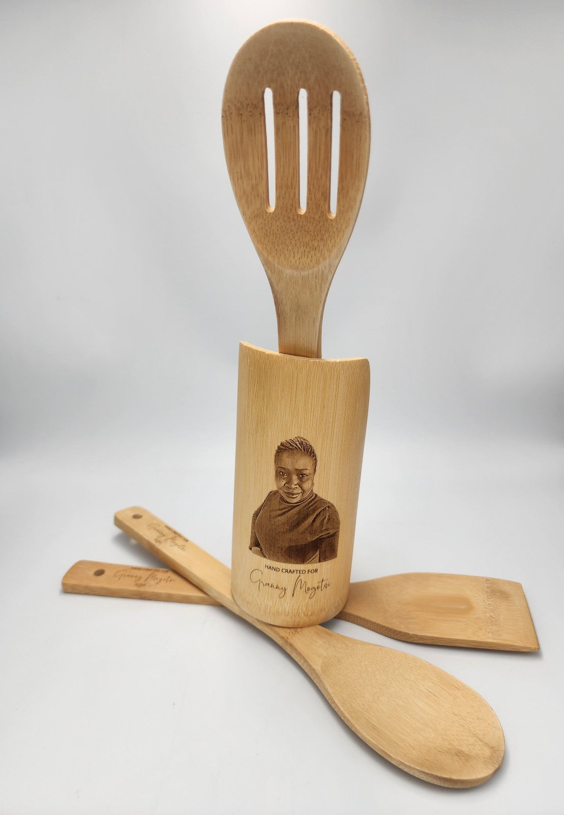Bamboo Utensils Set