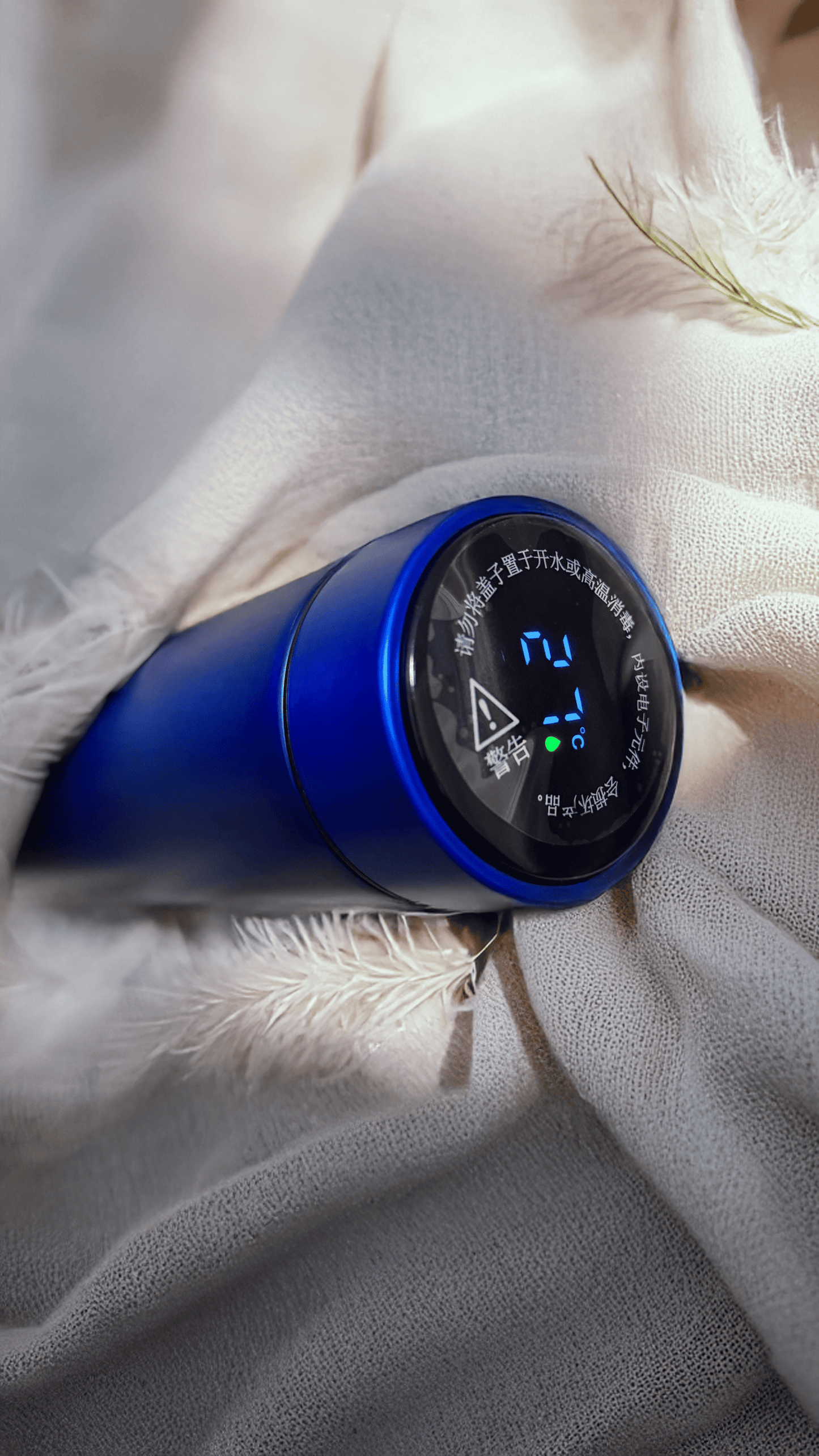 Smart Bottle with LED Temperature Display