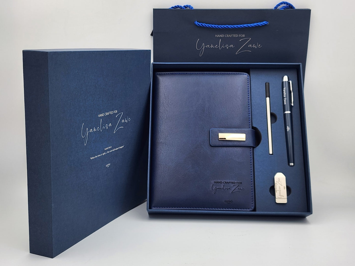 Diary + Pen Personalised Gift Set