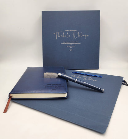 Diary + Pen Personalised Gift Set