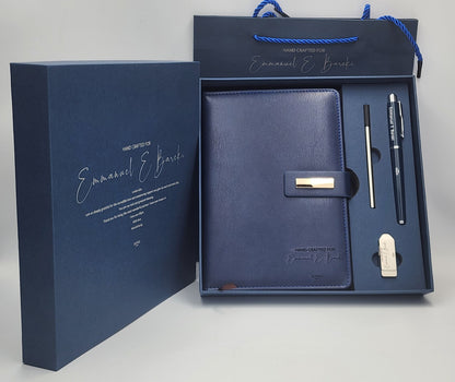 Diary + Pen Personalised Gift Set