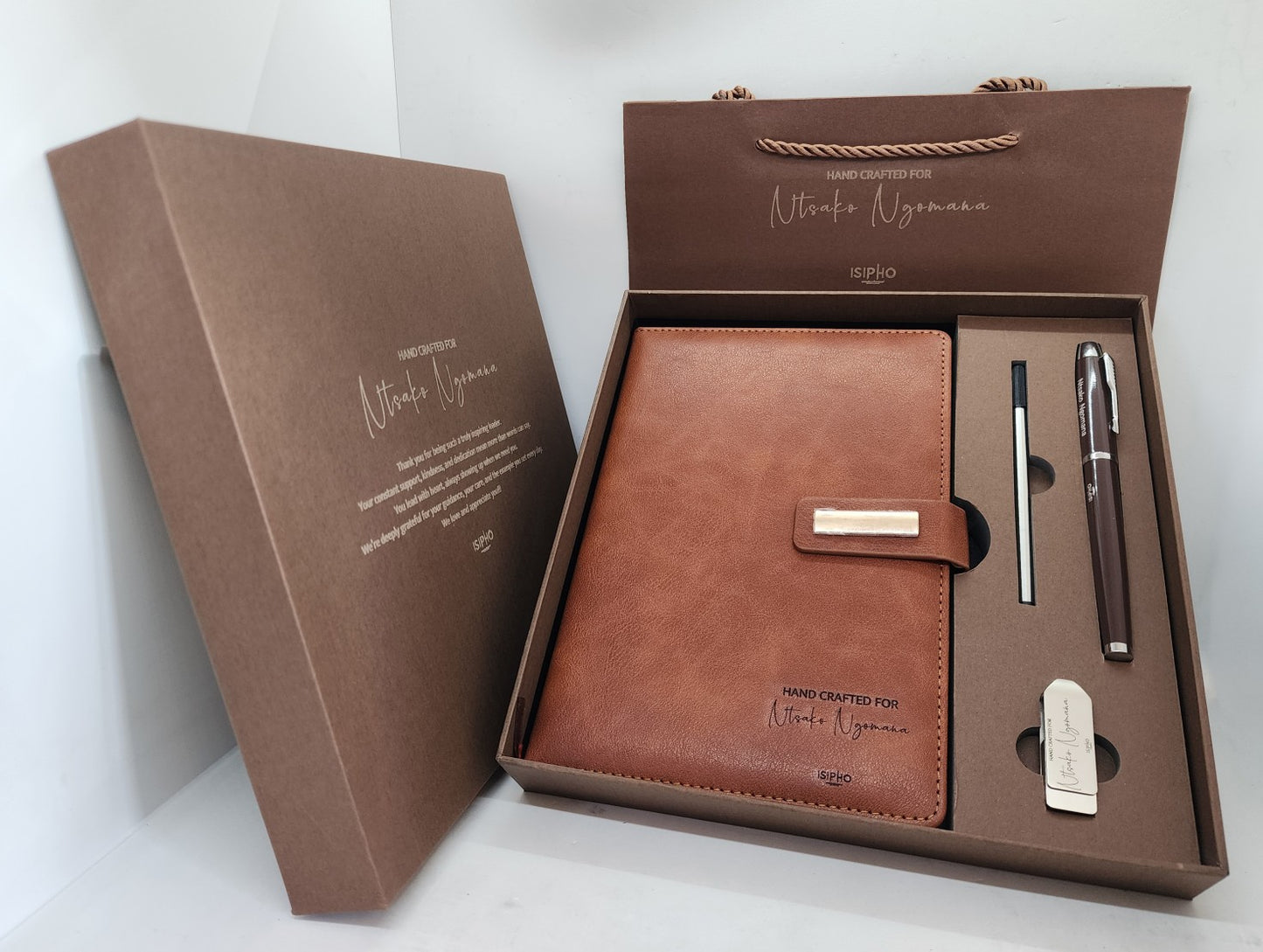 Diary + Pen Personalised Gift Set