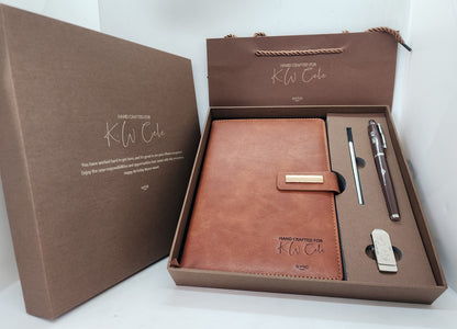 Diary + Pen Personalised Gift Set