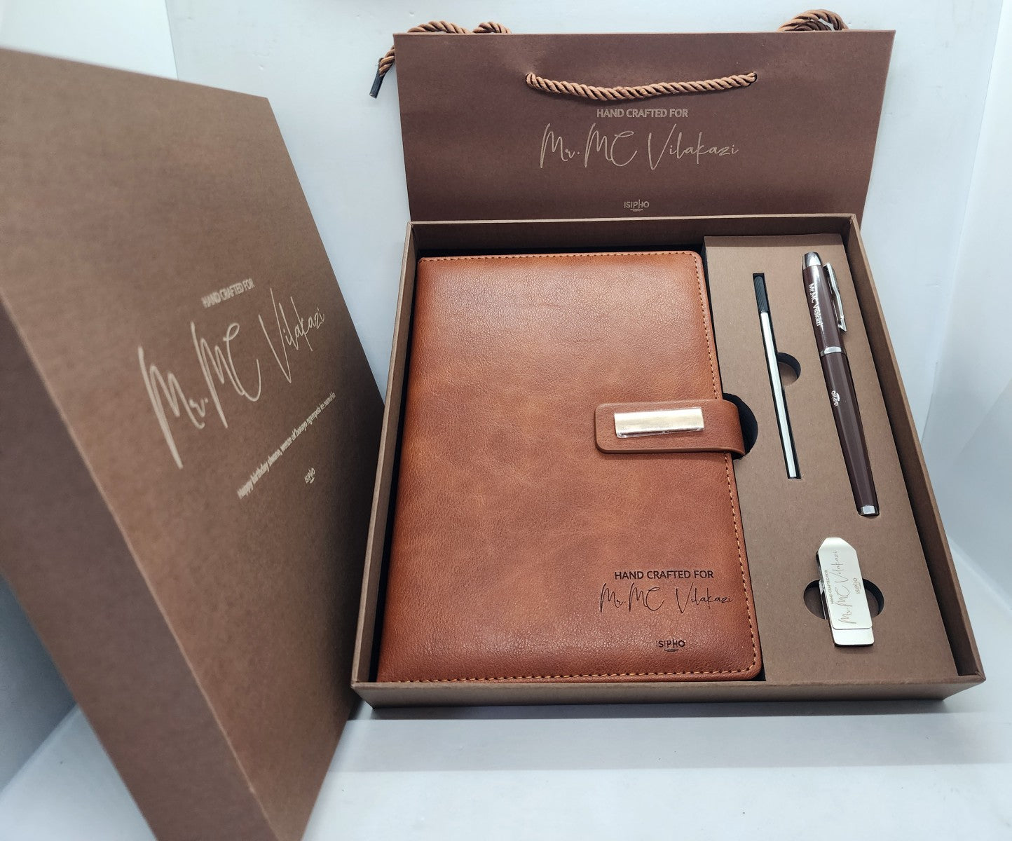 Diary + Pen Personalised Gift Set