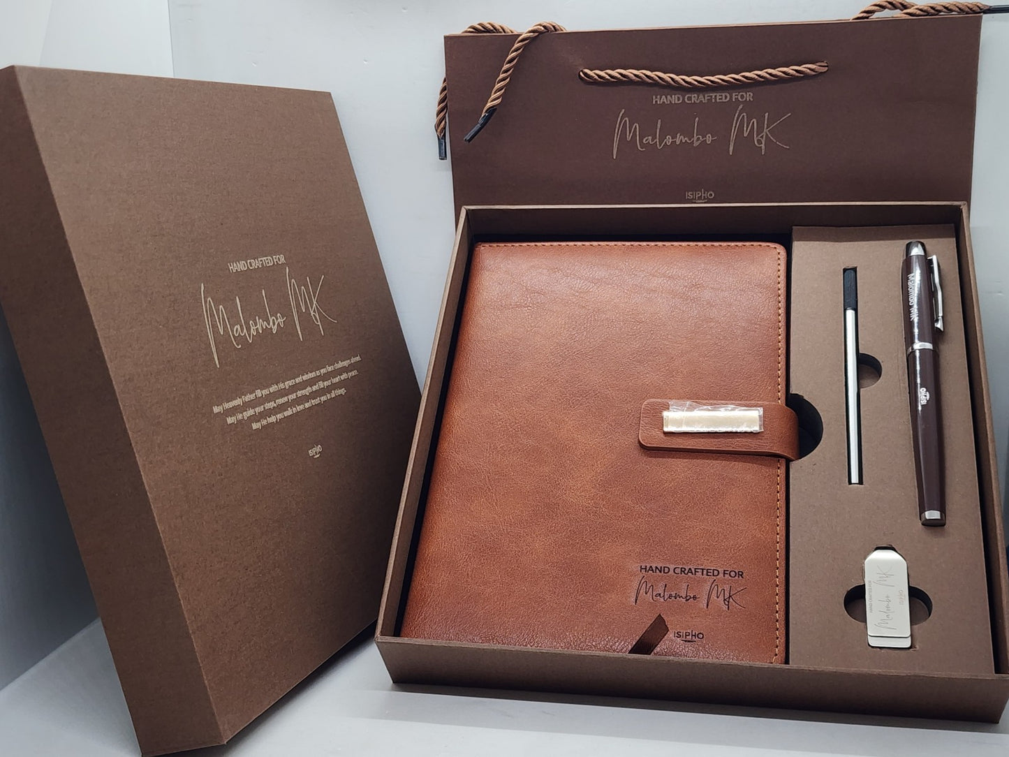 Diary + Pen Personalised Gift Set