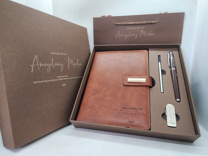 Diary + Pen Personalised Gift Set