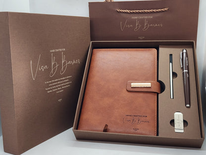 Diary + Pen Personalised Gift Set