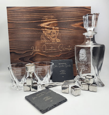 Double Glass with Decanter Premium Set