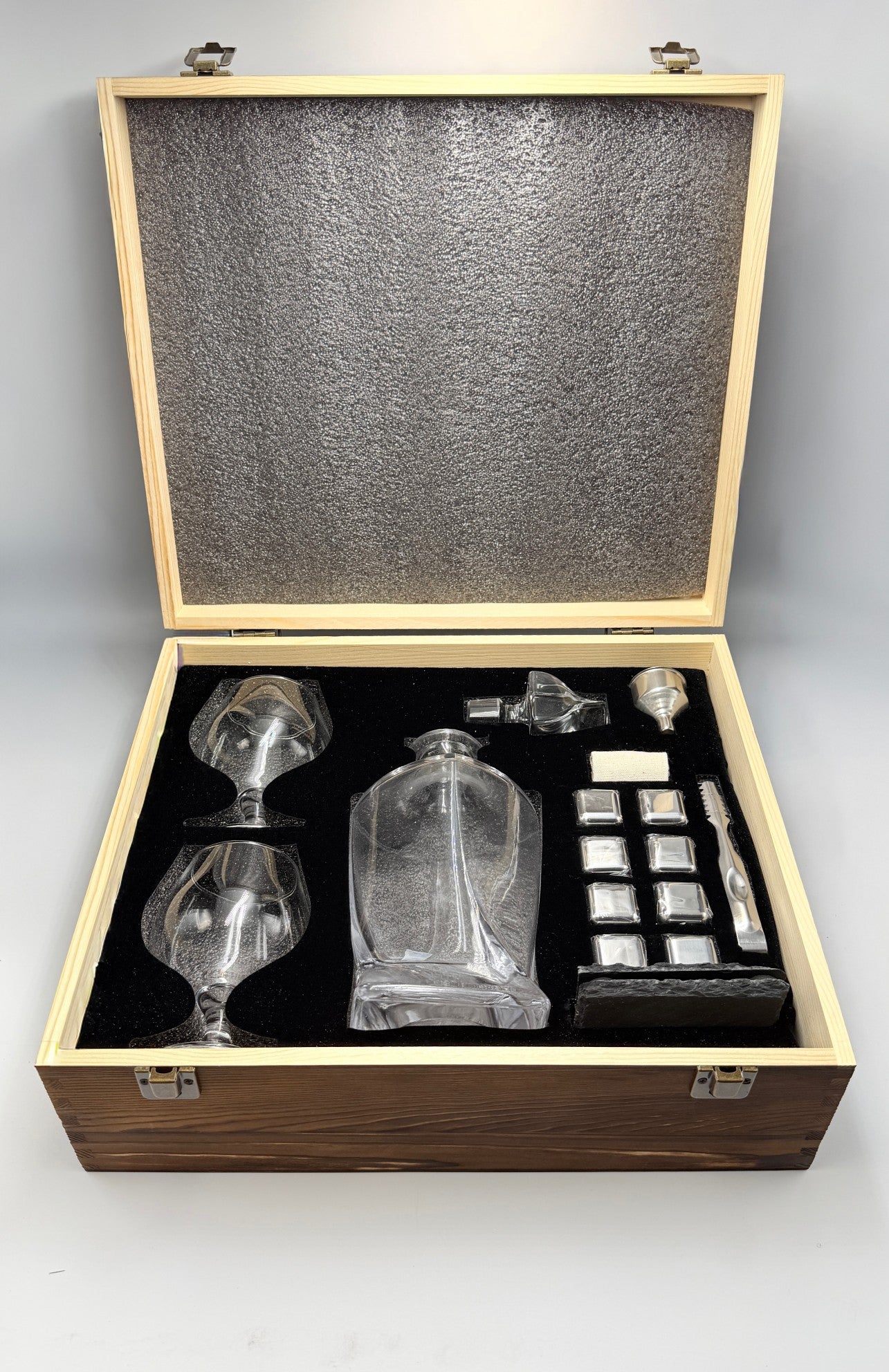 Double Glass with Decanter Premium Set