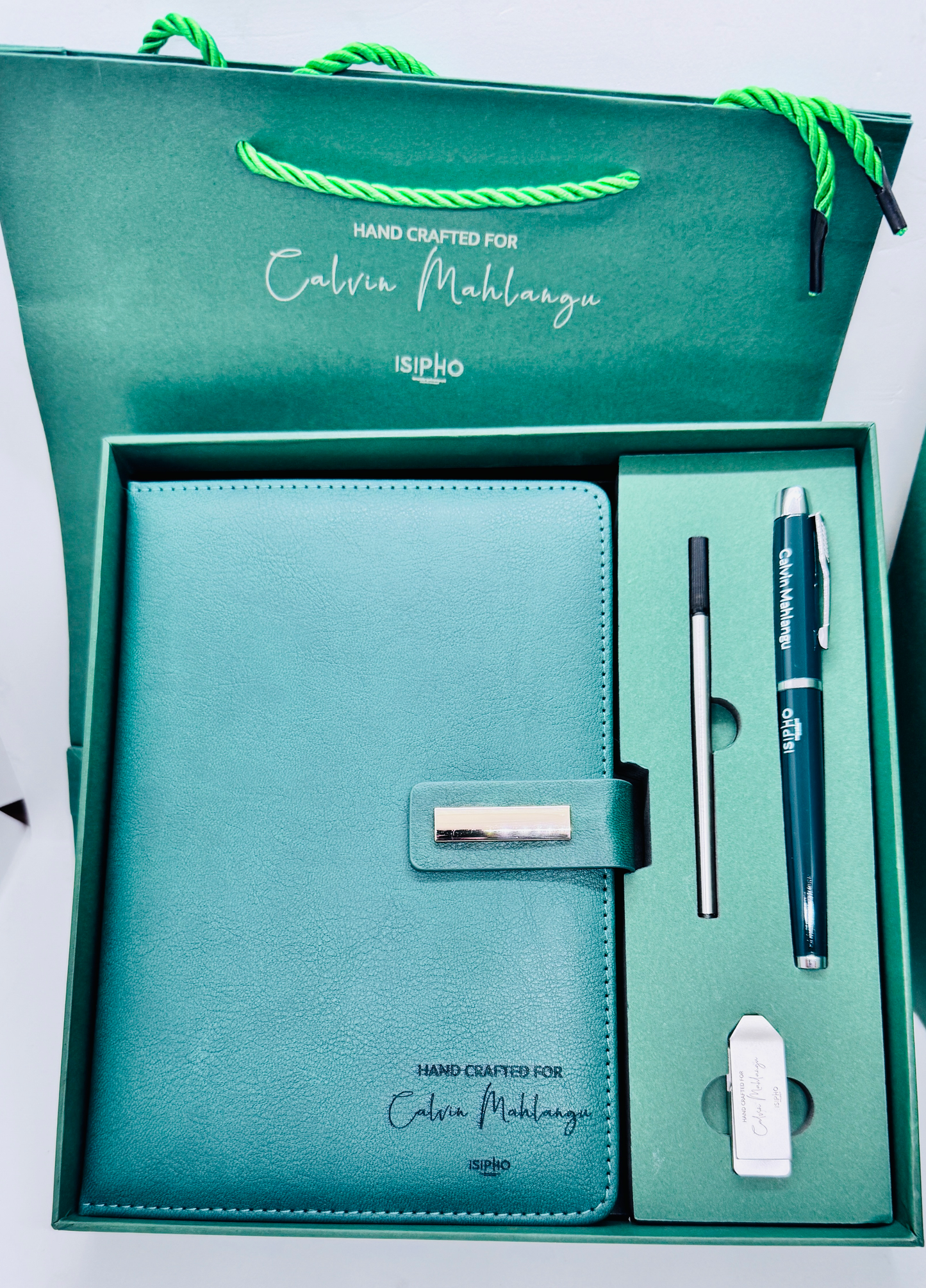 Diary + Pen Personalised Gift Set