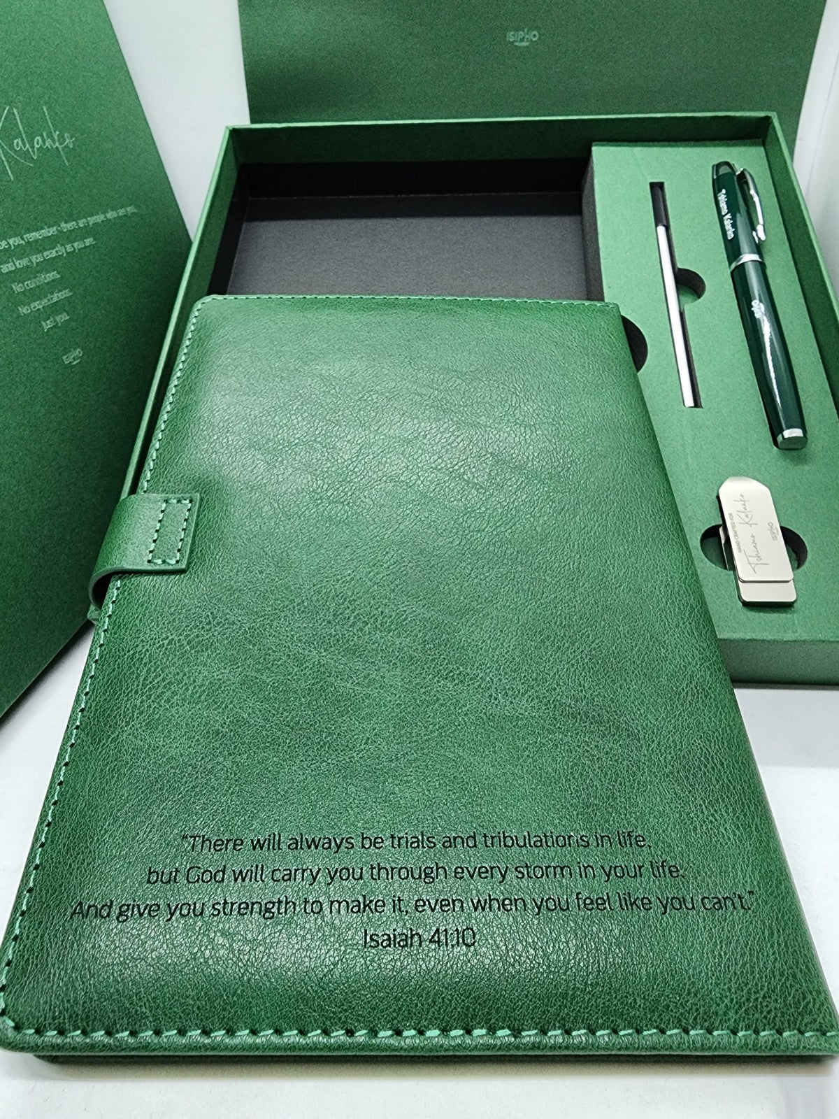 Diary + Pen Personalised Gift Set