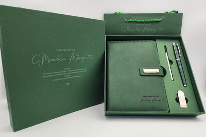 Diary + Pen Personalised Gift Set