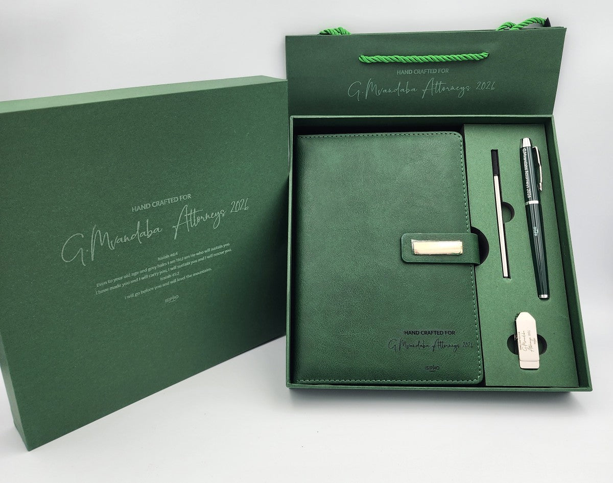 Diary + Pen Personalised Gift Set