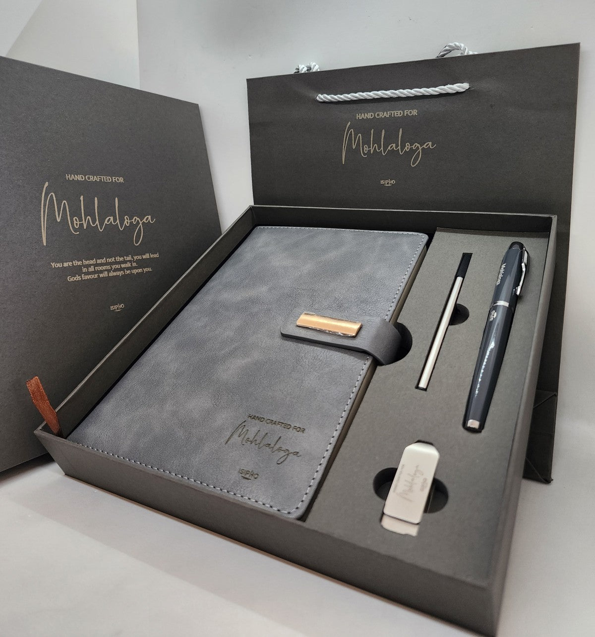 Diary + Pen Personalised Gift Set