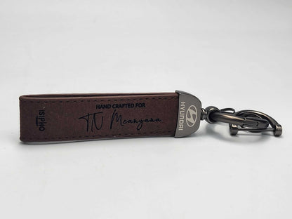 PU Leather Keyring
