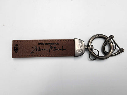 PU Leather Keyring
