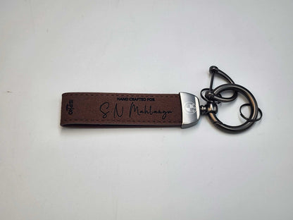 PU Leather Keyring