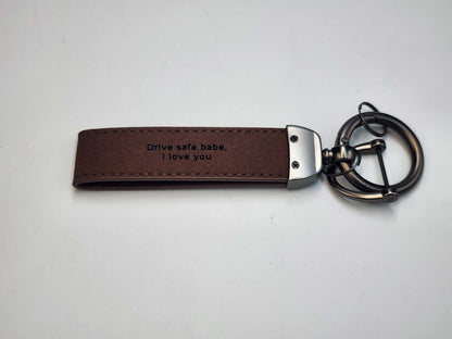 PU Leather Keyring