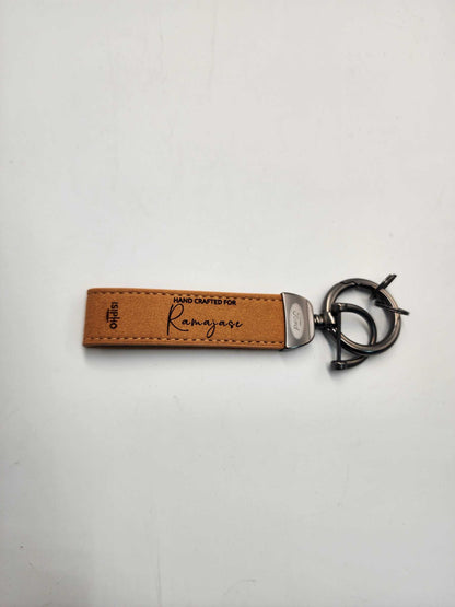 PU Leather Keyring