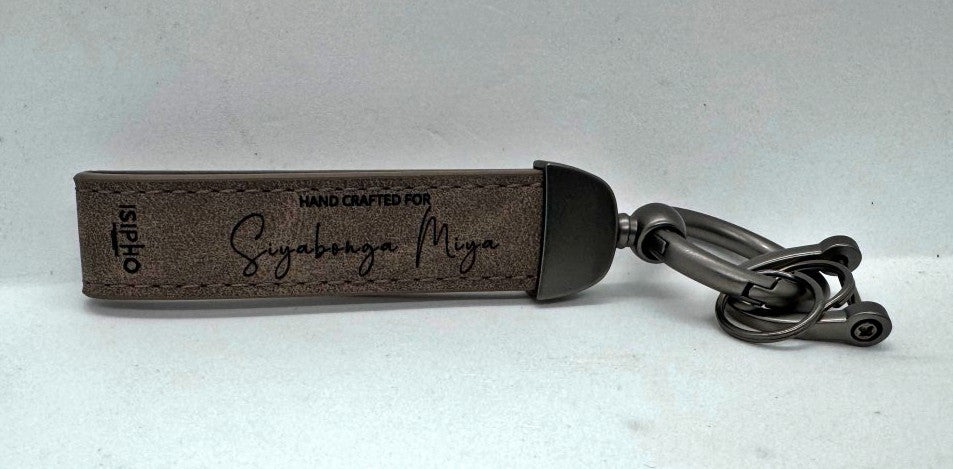 PU Leather Keyring