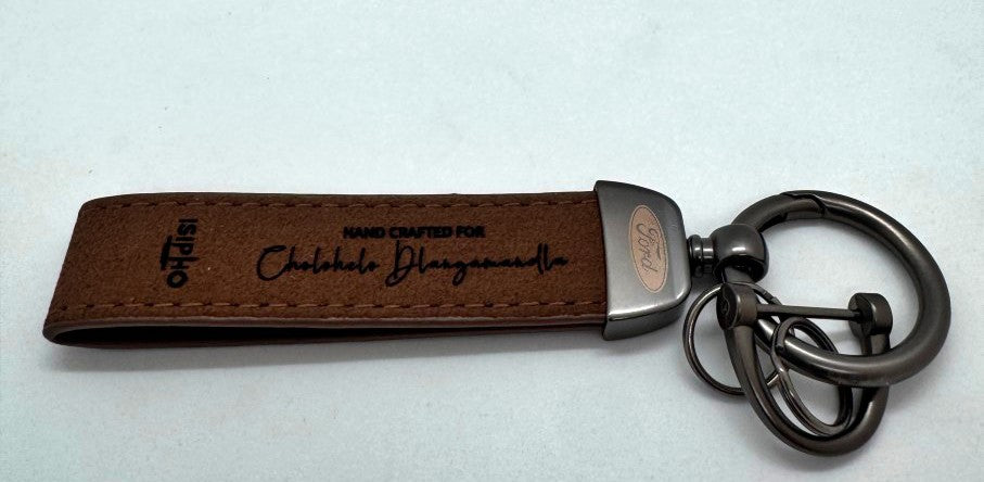 PU Leather Keyring