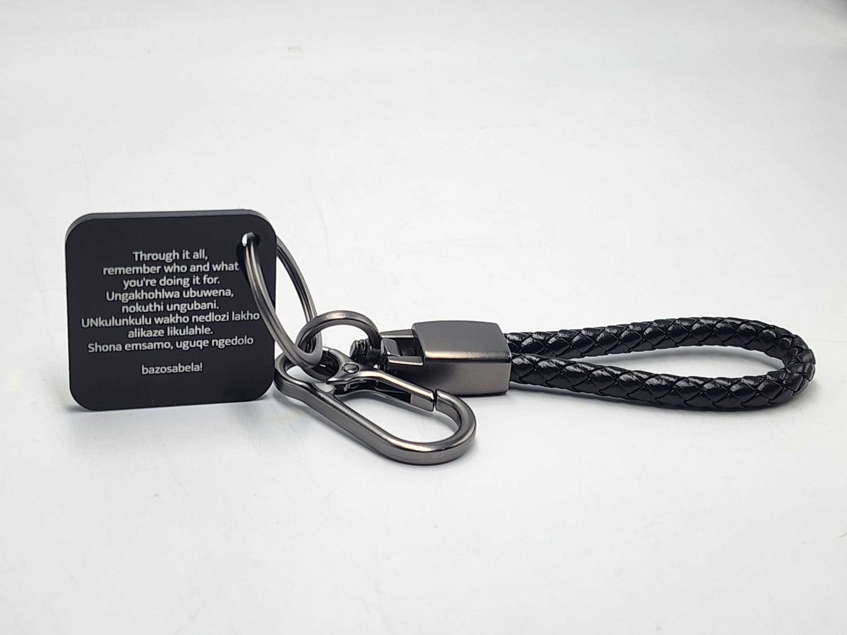 Signature Acrylic Keychain.