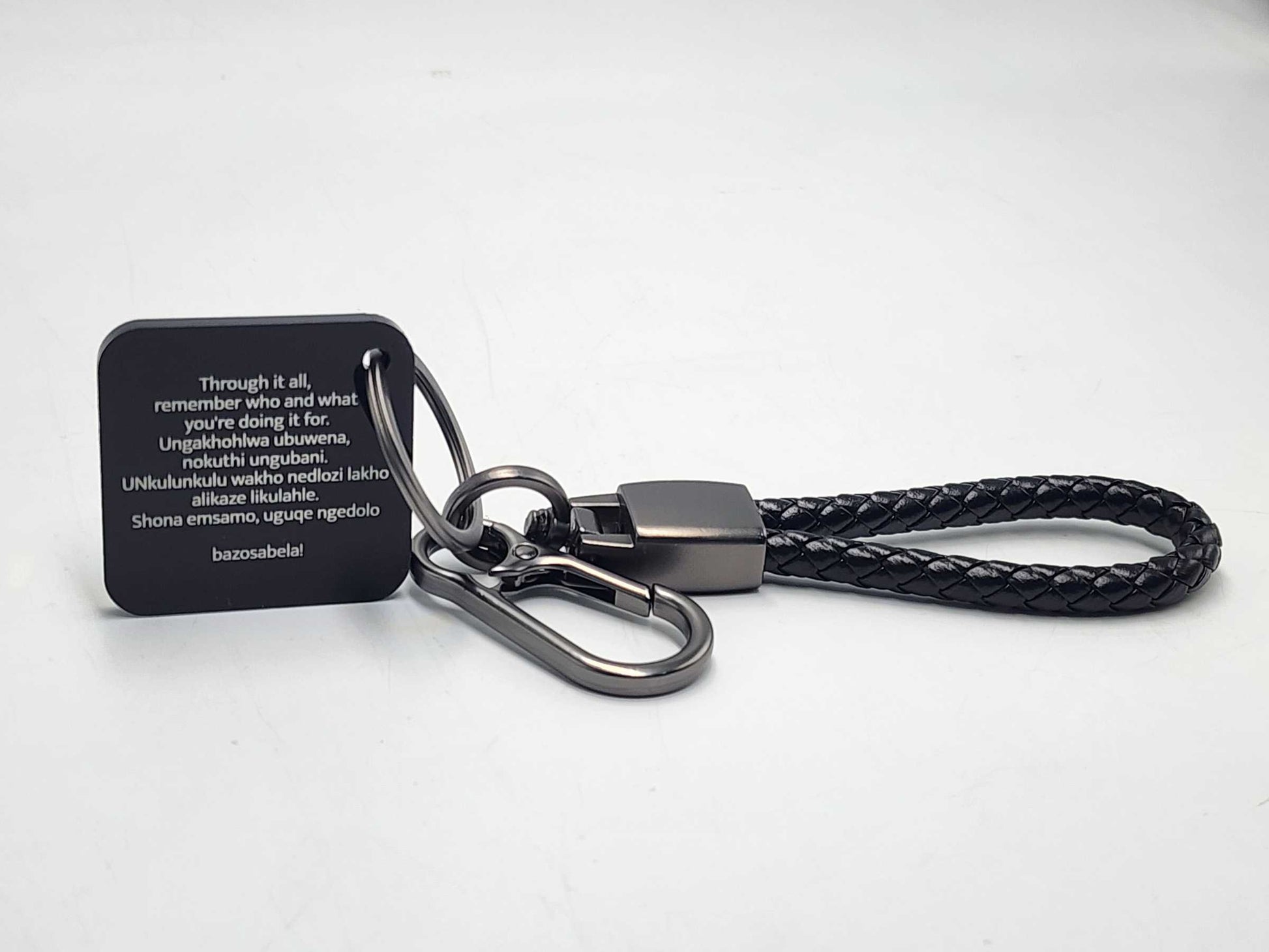 Signature Acrylic Keychain.