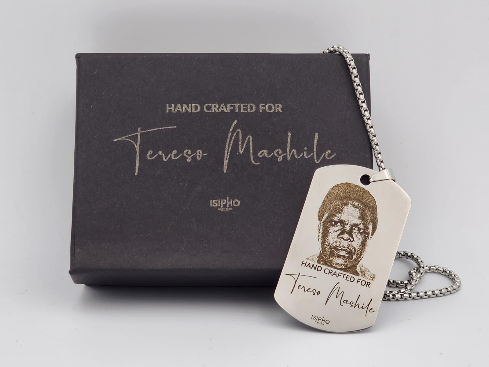 Dog Tag Necklace.