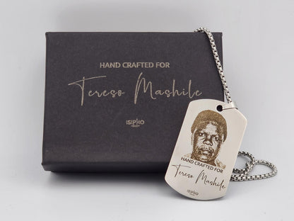Dog Tag Necklace.